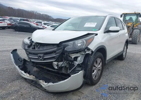 2013 Honda Cr-V Ex-L z USA, uszkodzony, nr VIN 5J6RM4H73DL074967